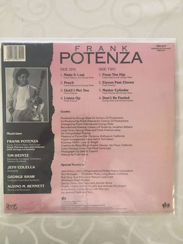 Frank Potenza - Express Delivery  - Vinyl LP Record - Sealed