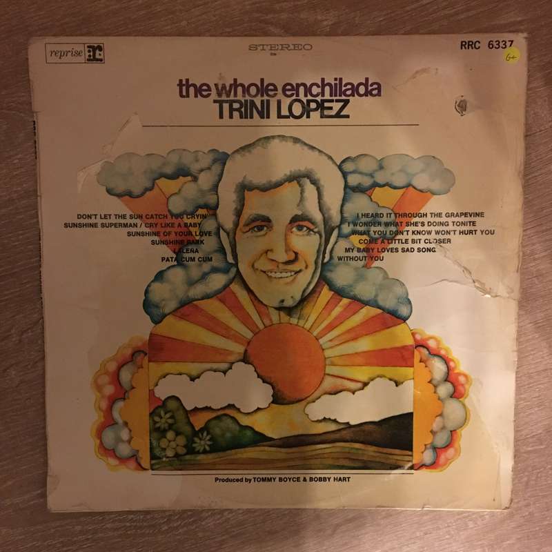 Trini Lopez - The Whole Enchilada - Vinyl LP Record - Opened  - Good+ Quality (G+)