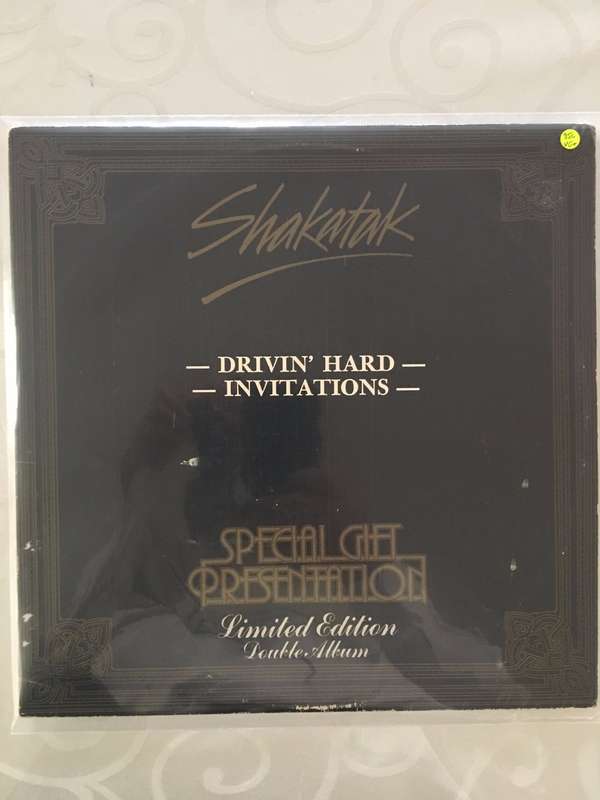 Shakatak - Drivin Hard and Invitations - Limited Edition Double Vinyl LP Record  (VG+)