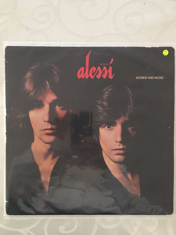 Alessi - Words and Music - Vinyl LP Record - Opened  - Very-Good+ Quality (VG+)