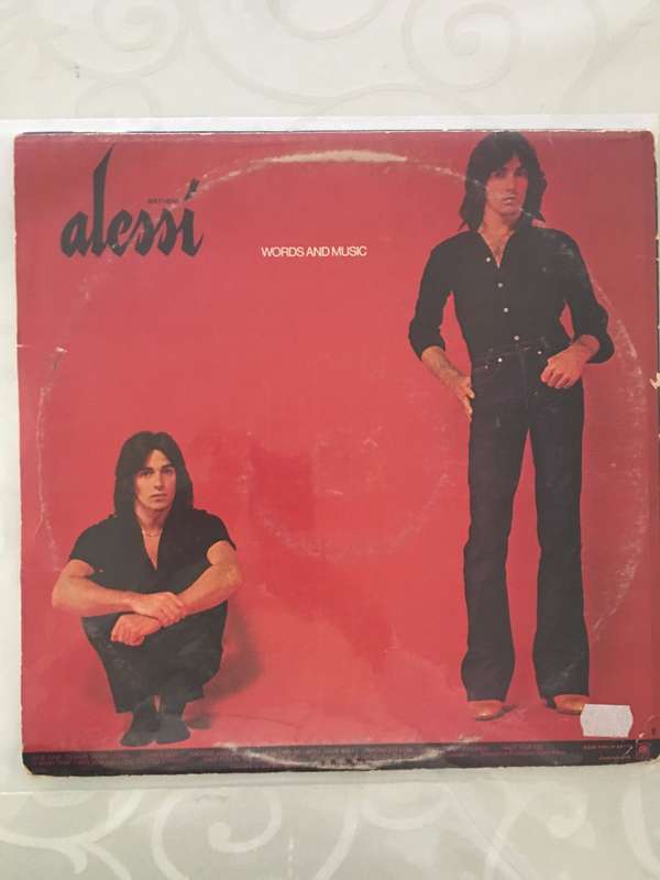 Alessi - Words and Music - Vinyl LP Record - Opened  - Very-Good+ Quality (VG+)