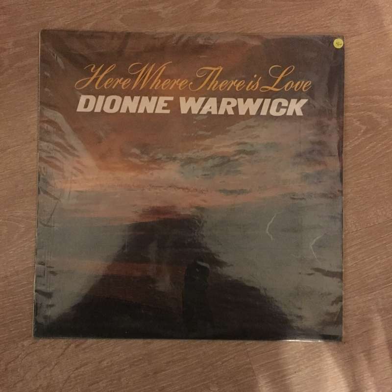 Dionne Warwick - Here Where There Is Love - Vinyl LP Record - Opened  - Very-Good+ Quality (VG+)