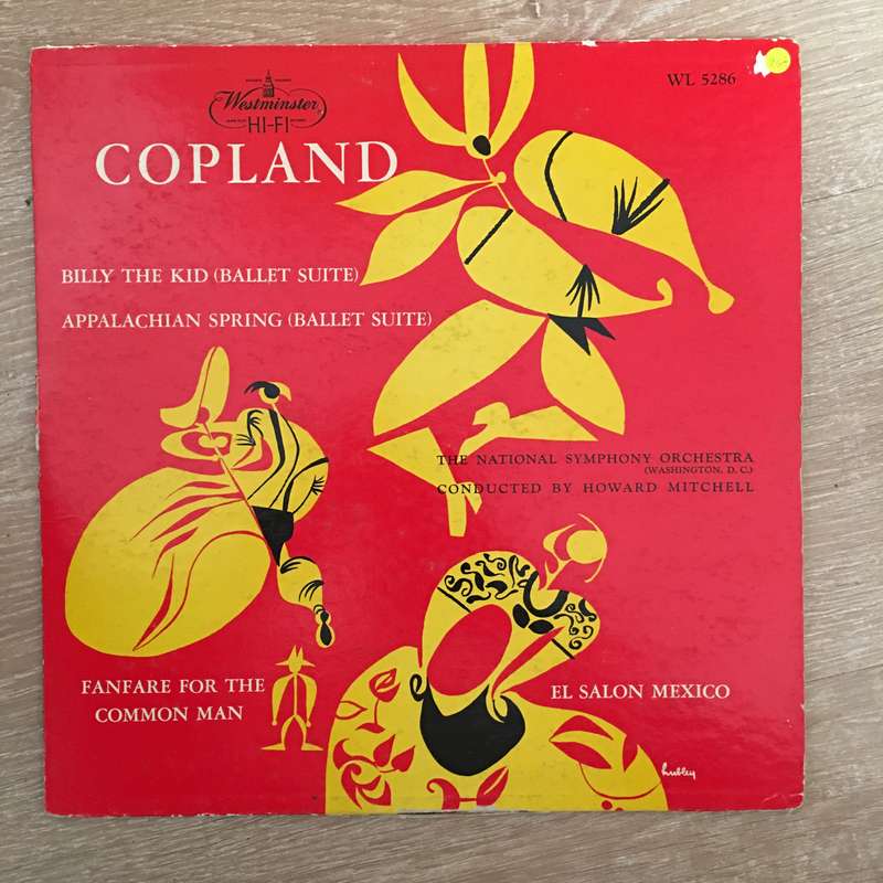 Aaron Copland  Appalachian Spring (Ballet Suite) Billy The Kid (Ballet Suite) - Vinyl Recor...