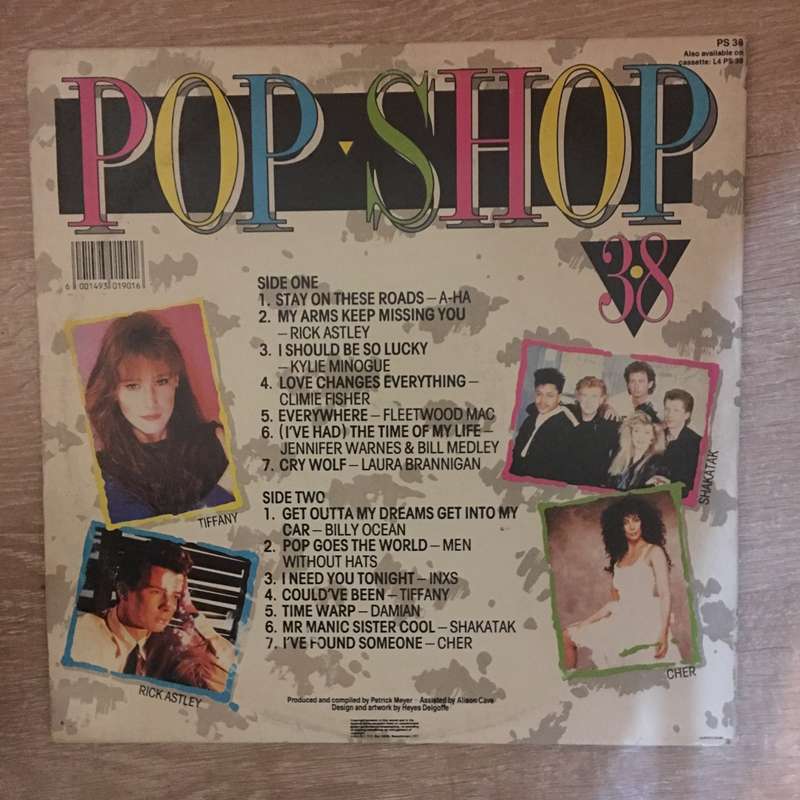 Pop Shop  Vol 38 -  Vinyl LP Record - Opened  - Very-Good- Quality (VG-)