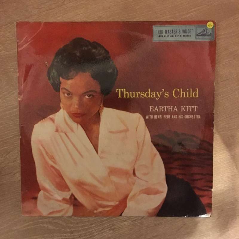 Eartha Kitt With Henri René And His Orchestra  Thursday's Child - Vinyl LP Record - Opened...