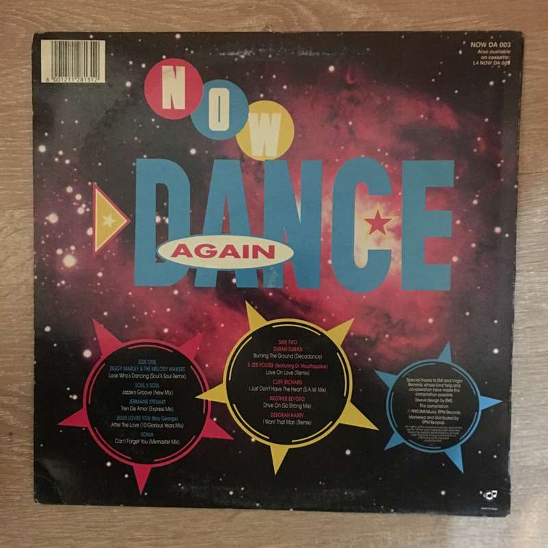 Now Dance Again - The 12" Remixes - Vinyl LP Record - Opened  - Very-Good Quality (VG)