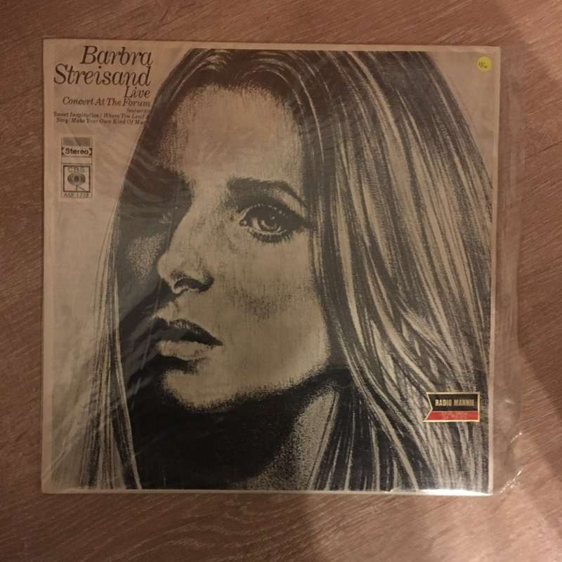 Barbra Streisand  Live Concert At The Forum - Vinyl LP Record - Opened  - Very-Good Quality...