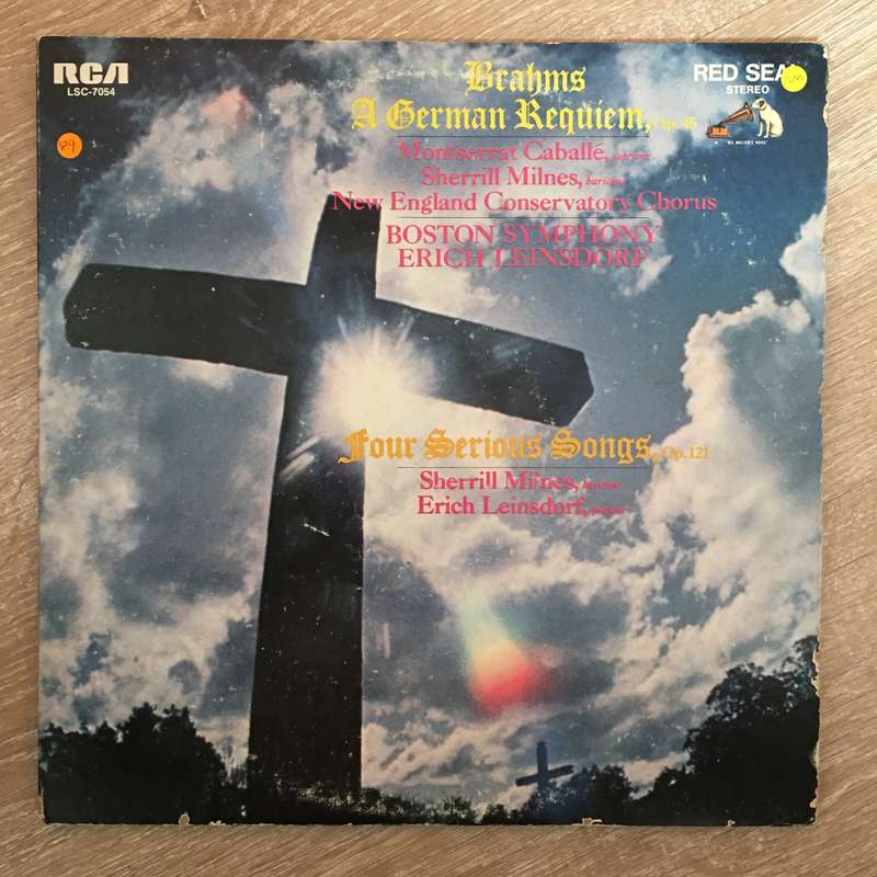Brahms - Montserrat Caballé, Sherrill Milnes, New England Conservatory Chorus, Boston Symphony*,...