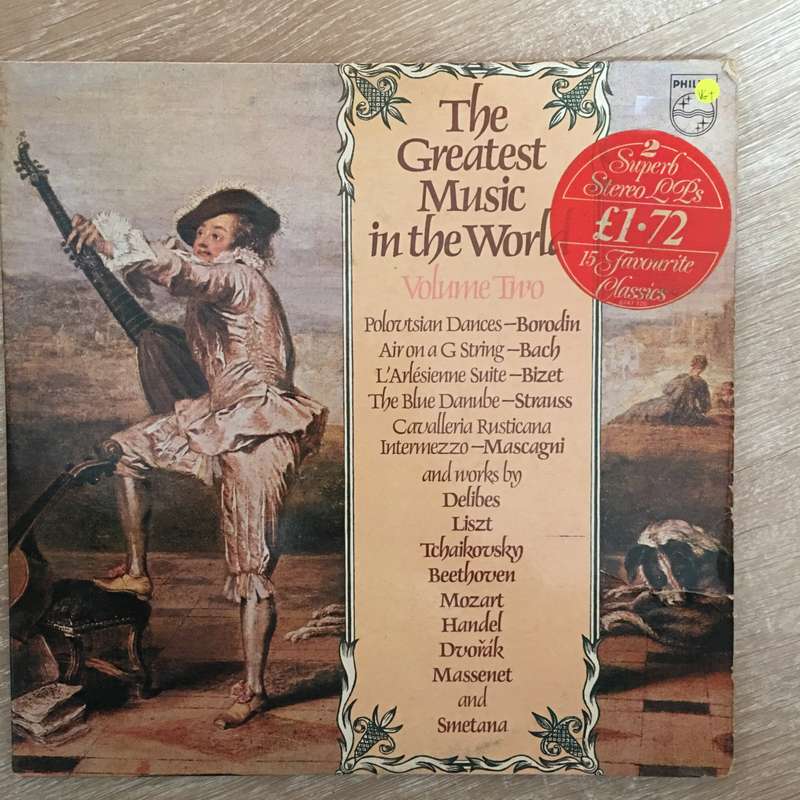 The Greatest Music In The World Vol 2 - Vinyl Record - Opened  - Very-Good+ Quality (VG+)