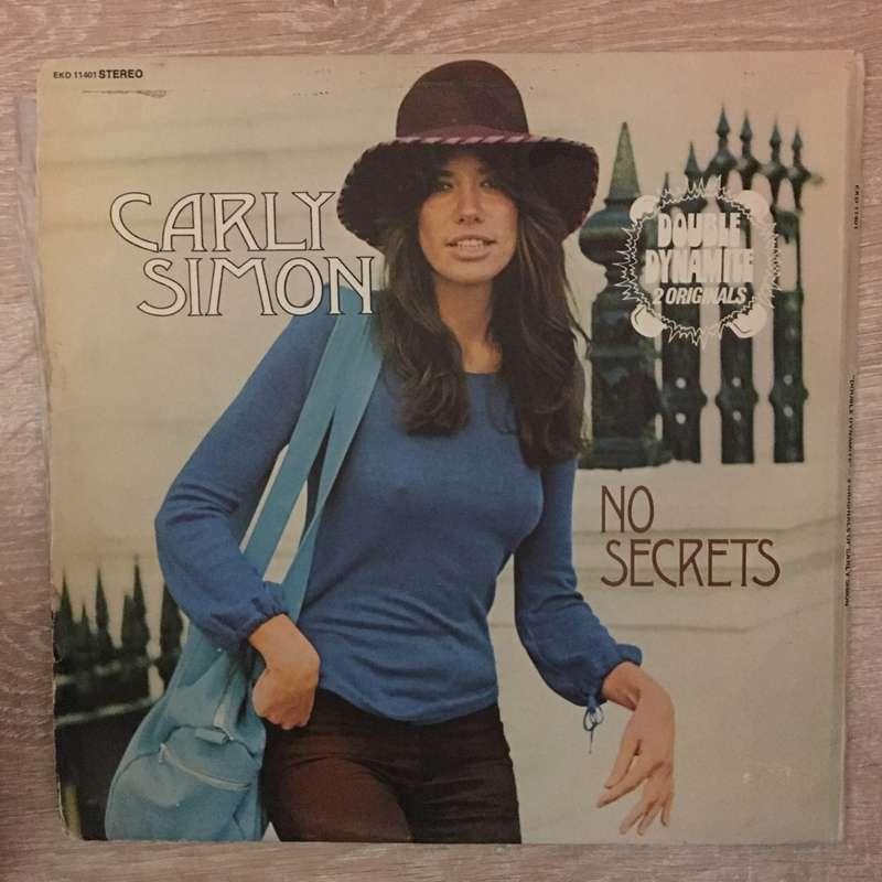 Carly Simon - 2  Originals  - Carly Simon and Carly Simon - No Secrets - Double Vinyl LP Record S...