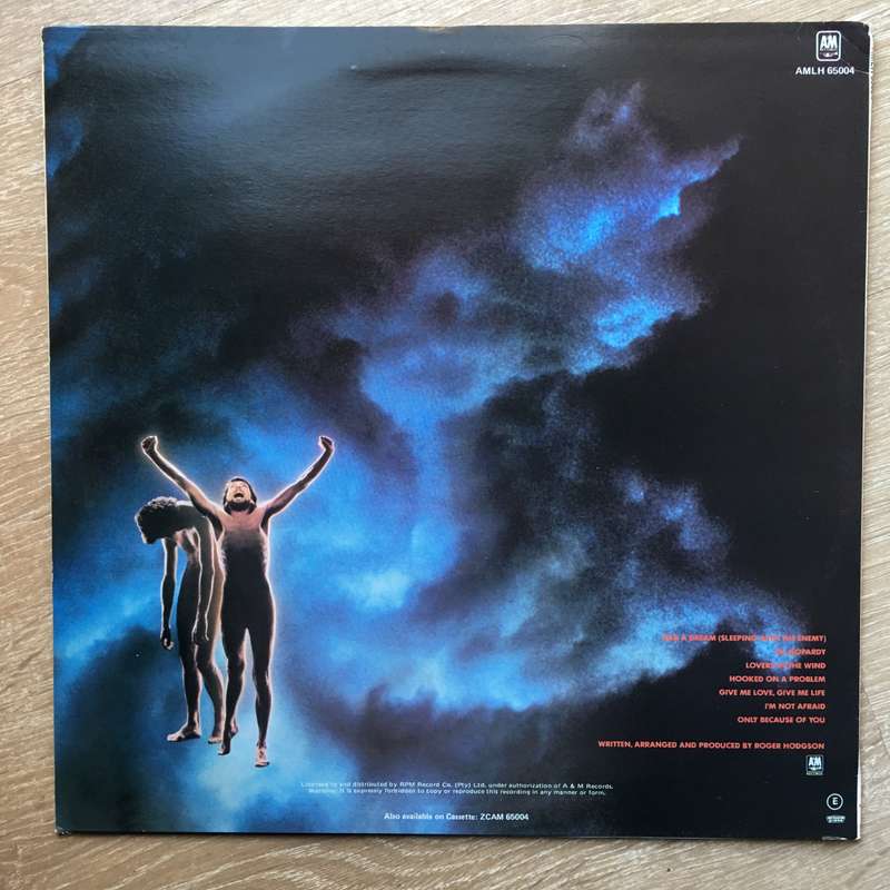 Roger Hodgson  In The Eye Of The Storm  - Vinyl LP Record (VG+)