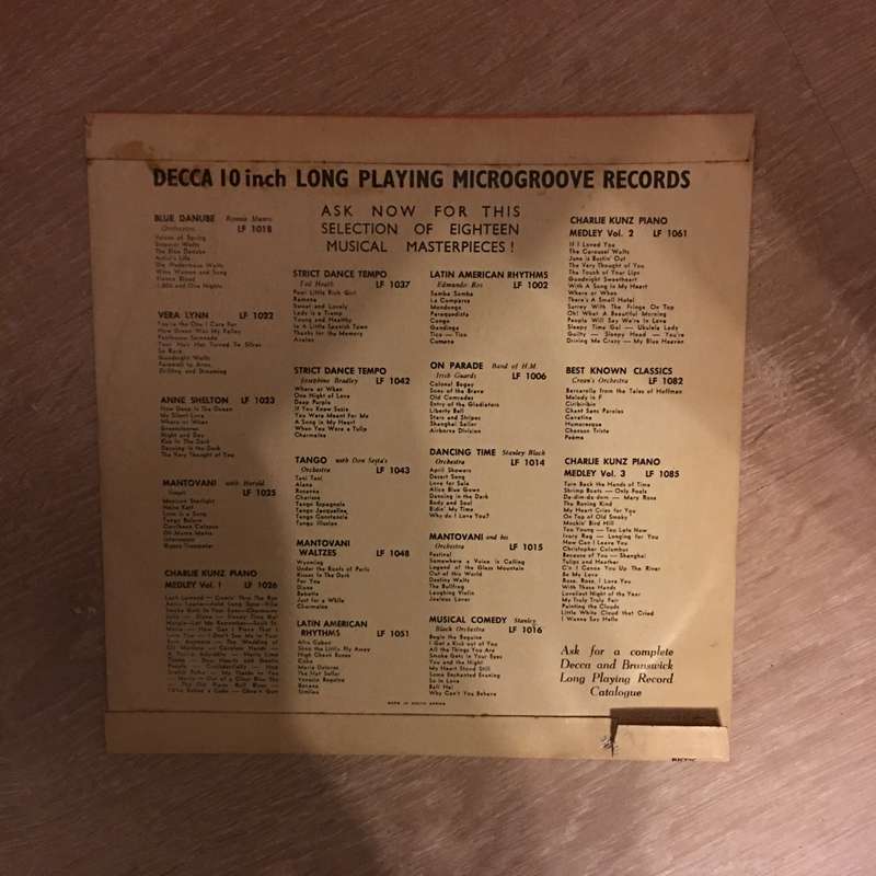 Ronnie Munro & His Orchestra  Chopin Waltzes - Vinyl LP Record - Opened  - Very-Good- Quali...