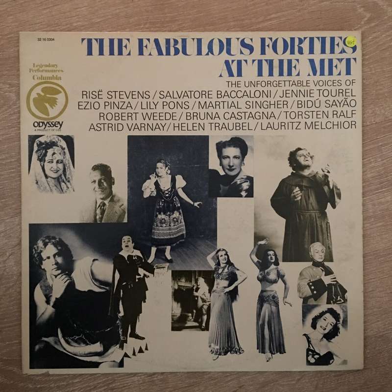 Various  The Fabulous Forties At The Met - Vinyl LP Record - Opened  - Very-Good+ Quality (...