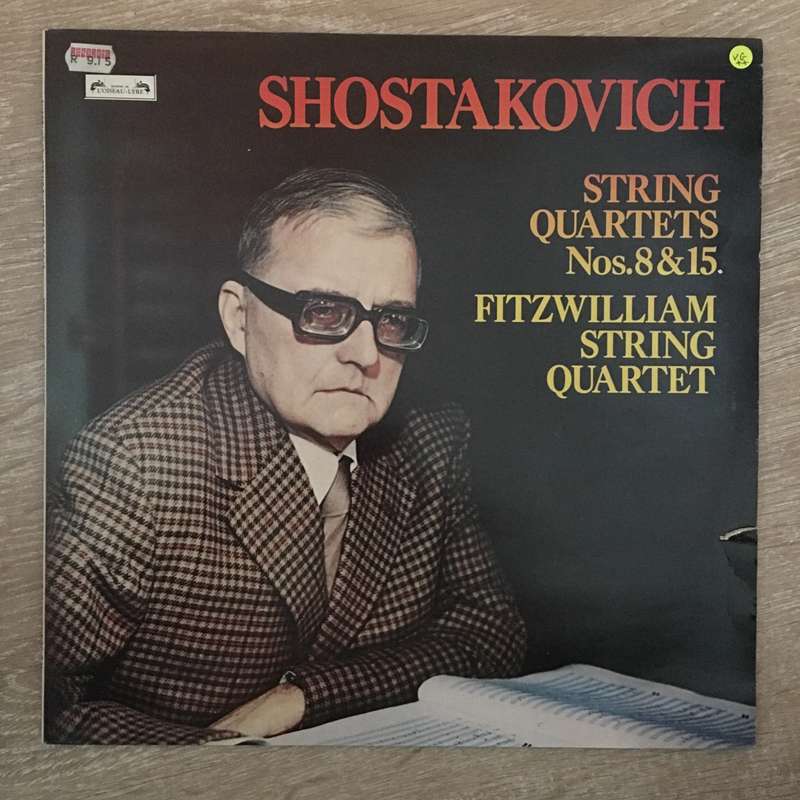 Shostakovich - Fitzwilliam String Quartet  String Quartets Nos. 8 & 15 - Vinyl LP Record - ...