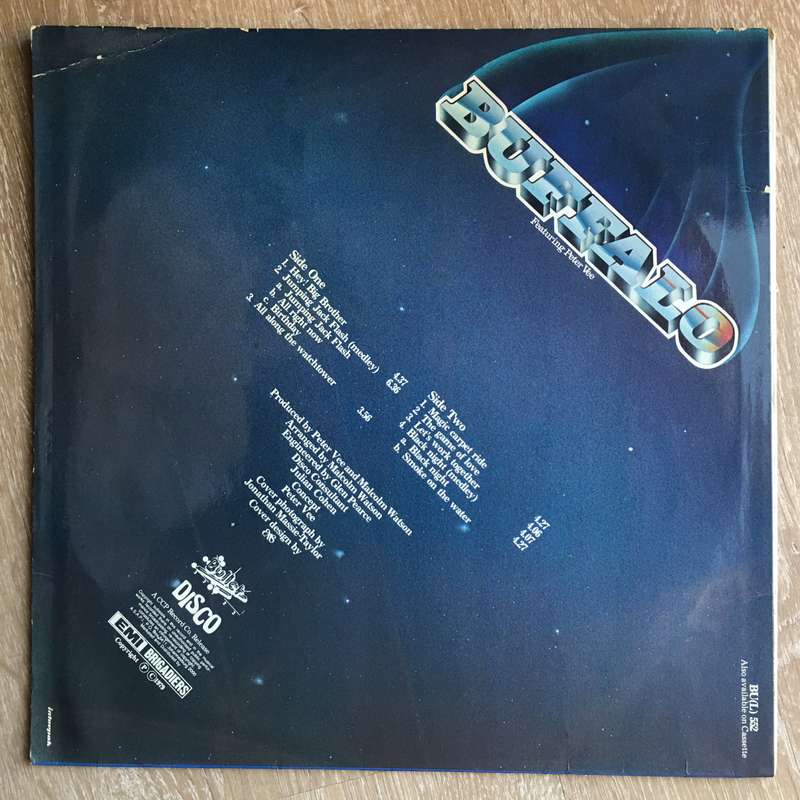 Buffalo - Magic Carpet Ride - Vinyl LP Record  - Good+ Quality (G+) (Vinyl Specials)