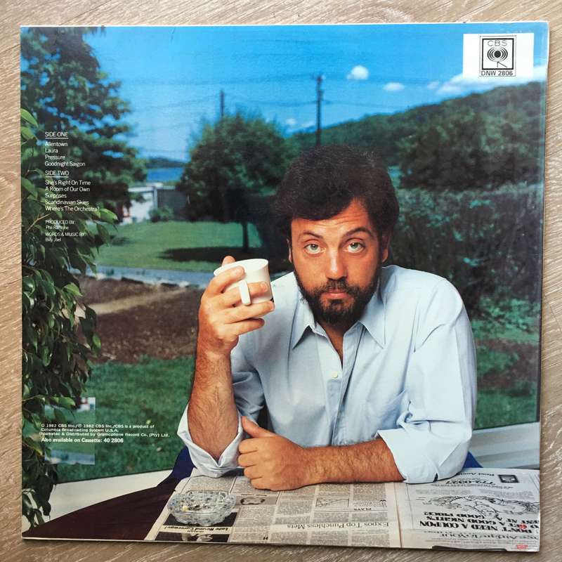 Billy Joel  The Nylon Curtain  Vinyl LP Record  (VG+)
