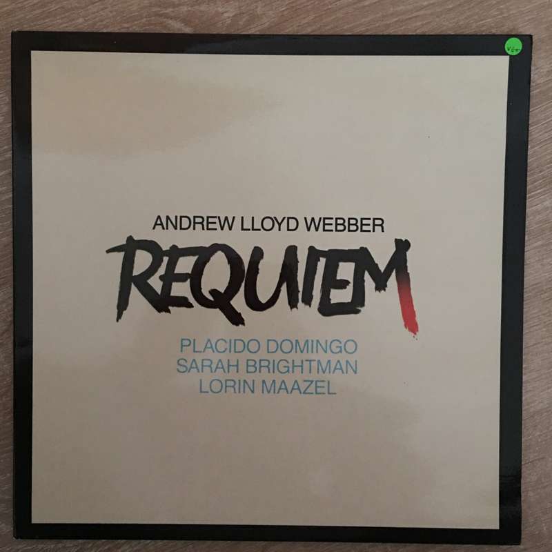 Requiem - Andrew Lloyd Webber -  Vinyl LP Record - Opened  - Very-Good+ Quality (VG+)