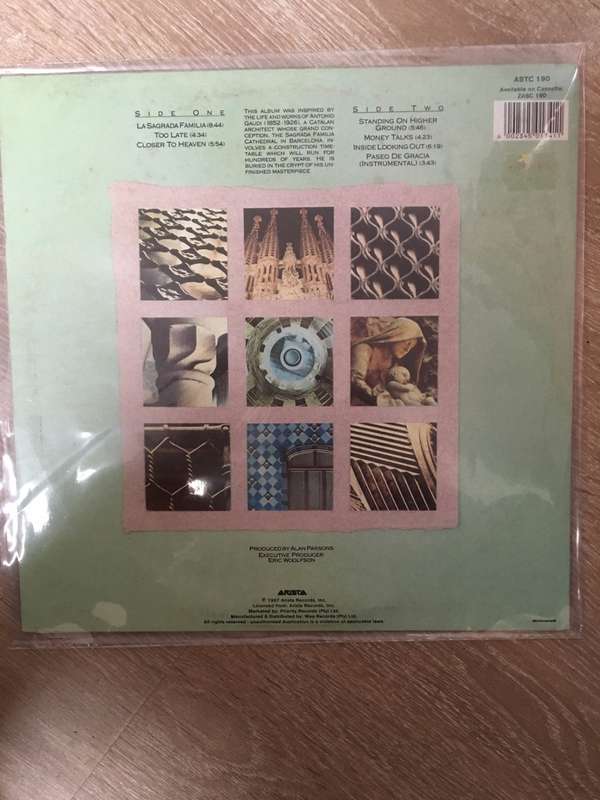 Alan Parsons Project- Gaudi - Vinyl LP - Opened  - Very-Good+ Quality (VG+)