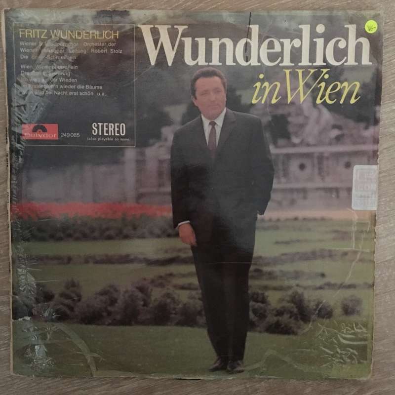 Fritz Wunderlich  Wunderlich In Wien - Vinyl LP Record - Opened  - Very-Good- Quality (VG-)