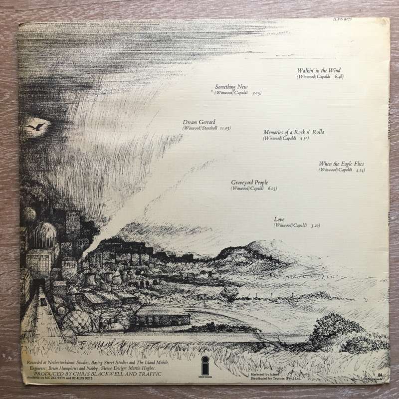 Traffic  When The Eagle Flies - Vinyl LP Record - Very-Good- Quality (VG-)