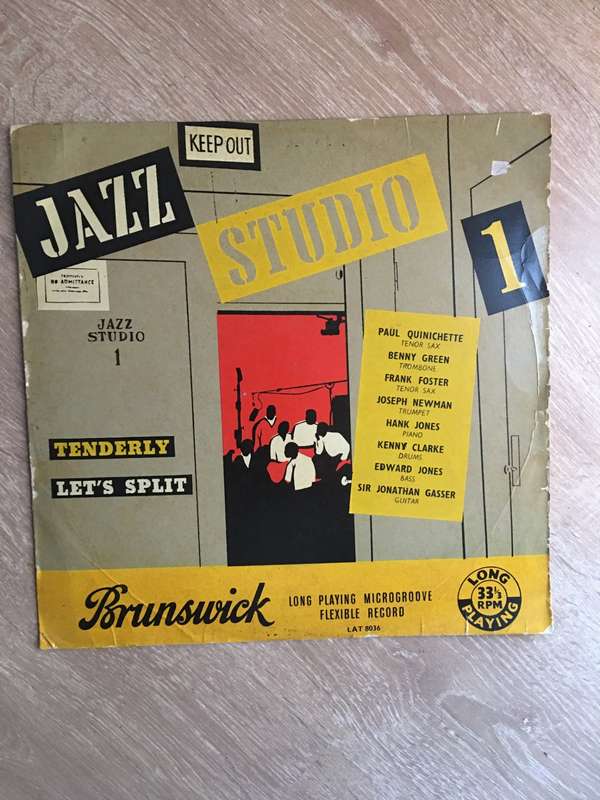 Jazz Studio 1 - Paul Quinichette, Benny Green.... Vinyl Record - Good+ Quality (G+)