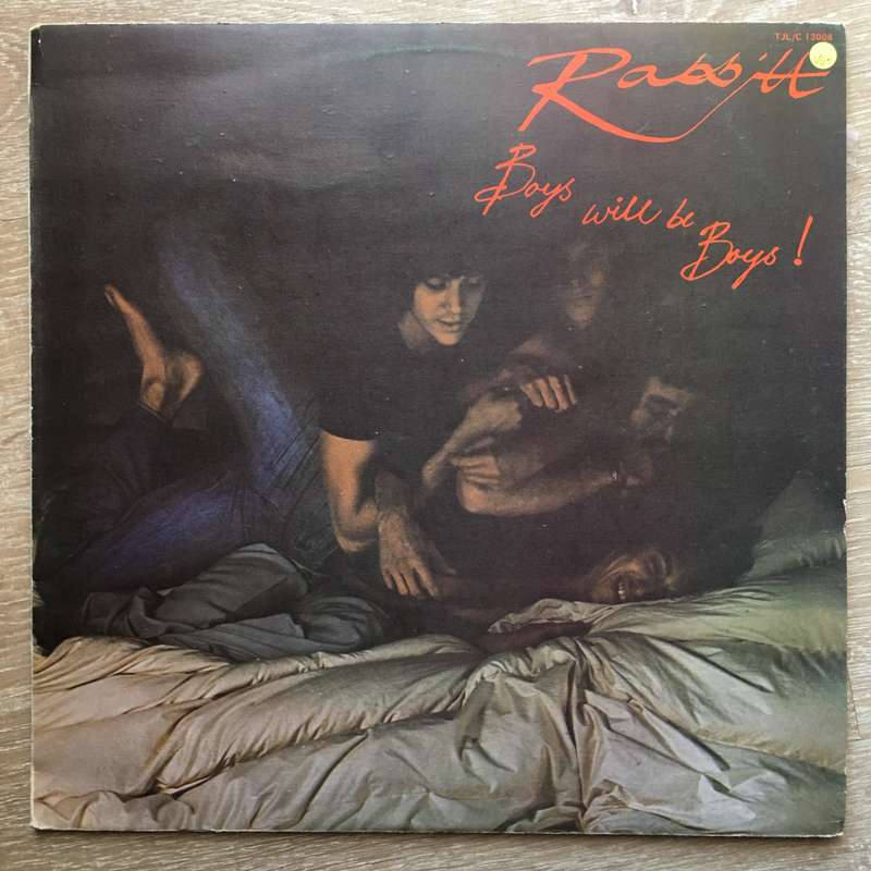 Rabbitt - Boys Will Be Boys  Vinyl LP Record - Very-Good+ Quality (VG+)