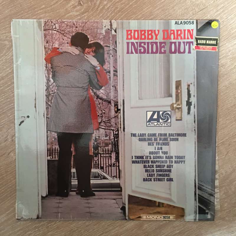 Bobby Darin - Inside Out - Vinyl LP Record - Opened  - Very-Good+ Quality (VG+)