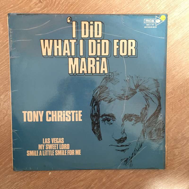 Tony Christie - What I Did For Maria - Vinyl LP Record - Opened  - Very-Good+ Quality (VG+)