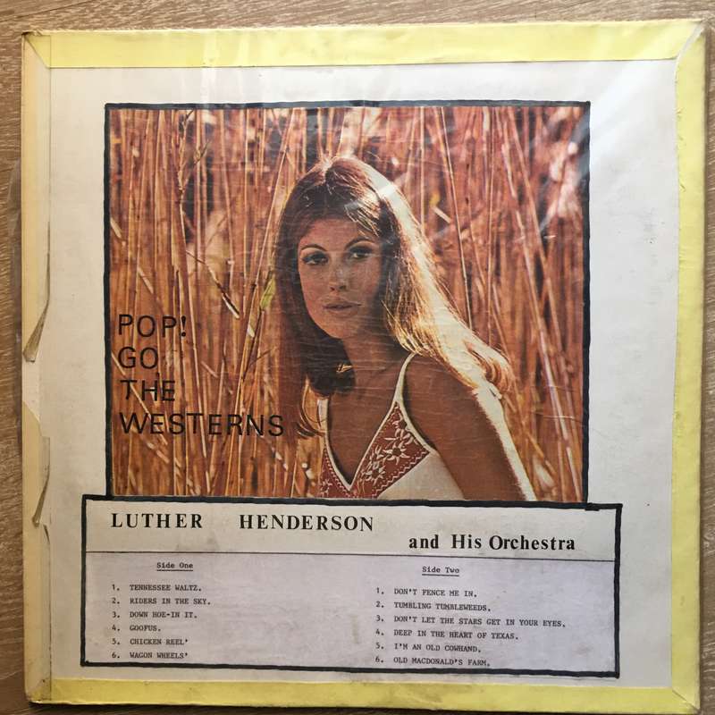Luther Henderson And His Orchestra  Pop! Goes The Westerns - Vinyl LP Record - Opened  - Ve...