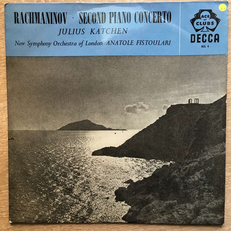 Rachmaninov - Julius Katchen, New Symphony Orchestra Of London, Anatole Fistoulari  Second ...