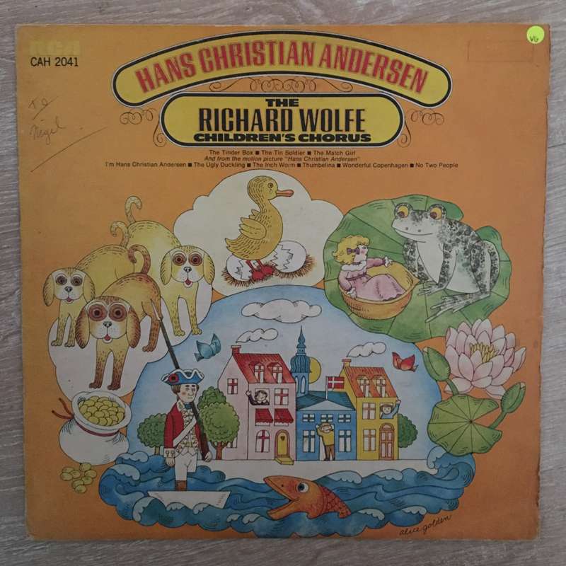 The Richard Wolfe Children's Chorus Hans Christian Andersen - Vinyl LP Record - Opened  - Very-Go...