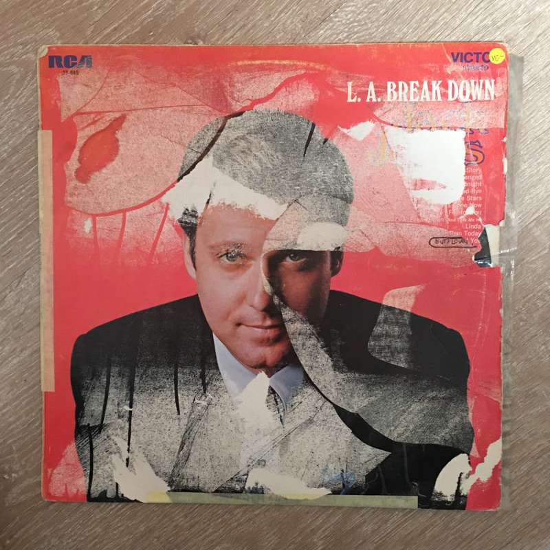 Jack Jones - L.A. Break Down - Vinyl LP Record - Opened  - Very-Good- Quality (VG-)
