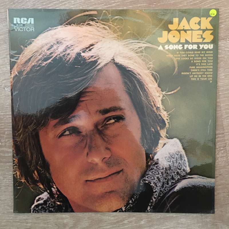 Jack Jones - A Song For You - Vinyl LP Record (VG+)