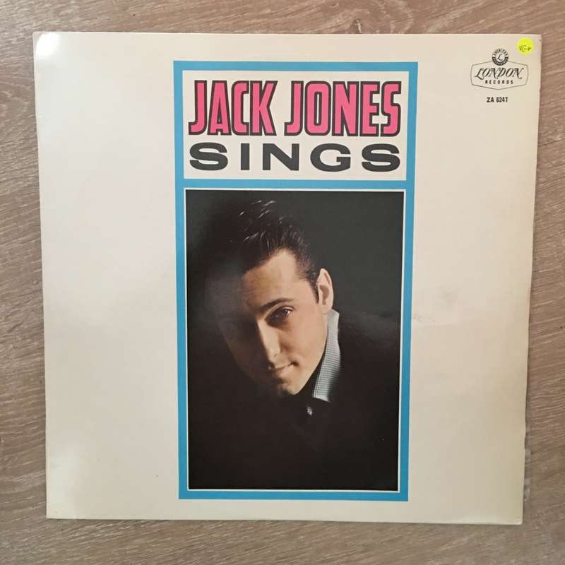 Jack Jones - Sings - Vinyl LP Record - Opened  - Very-Good+ Quality (VG+)