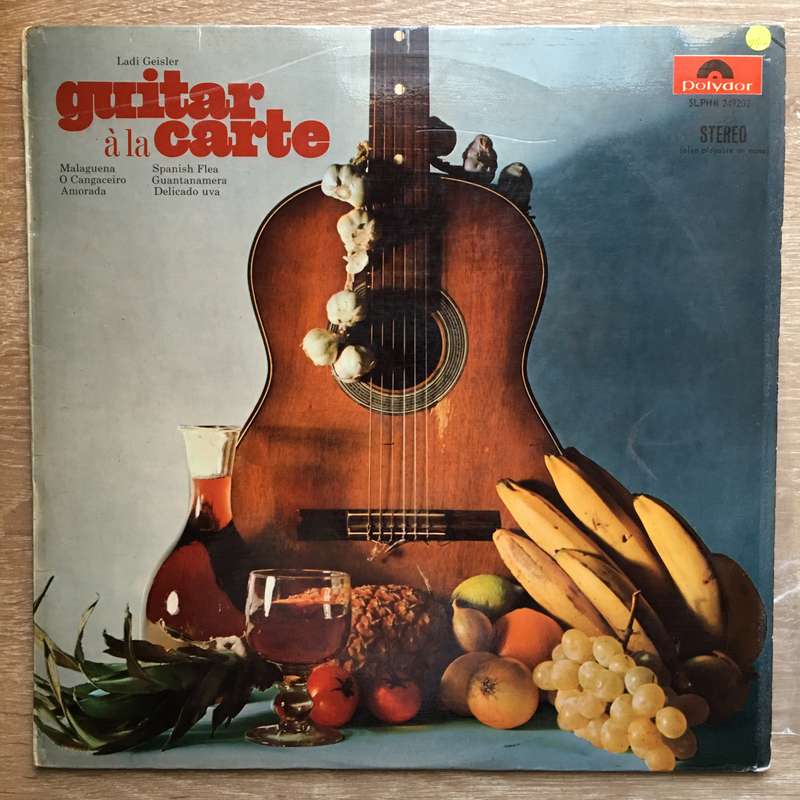 Ladi Geisler  Guitar À La Carte  Vinyl LP Record - Opened  - Very-Good+ Quality (VG+)
