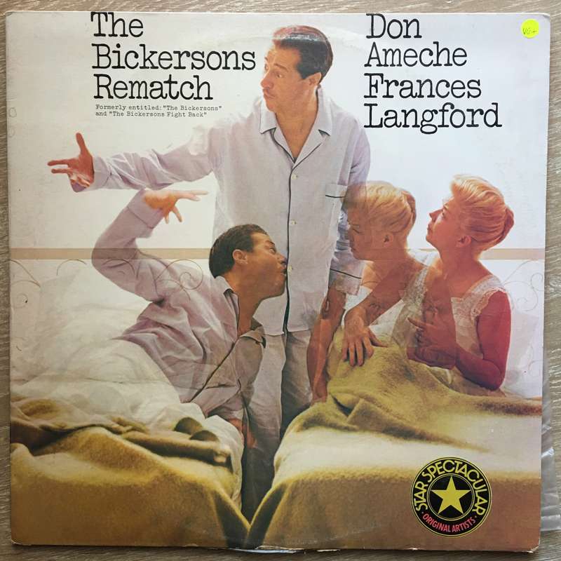 Don Ameche / Frances Langford  The Bickersons Rematch  Vinyl LP Record (VG+)