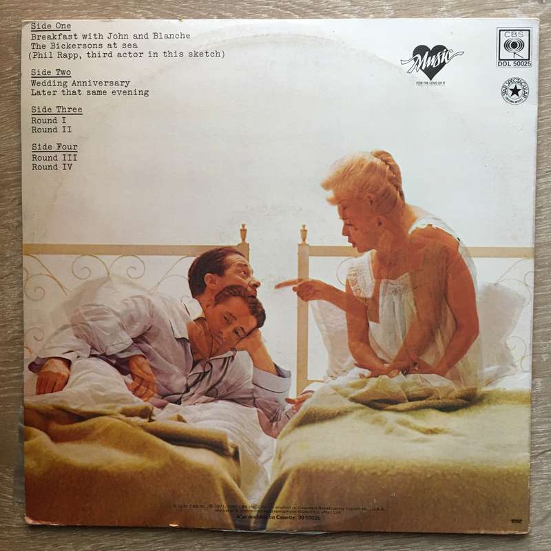 Don Ameche / Frances Langford  The Bickersons Rematch  Vinyl LP Record (VG+)