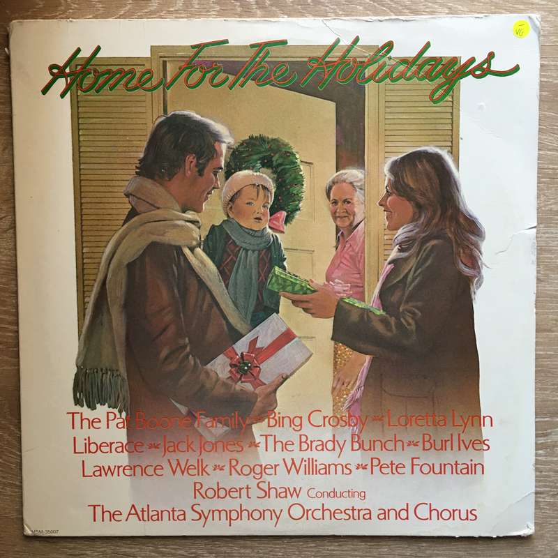 Home For The Holidays  - Vinyl LP Record - Opened  - Very-Good- Quality (VG-)