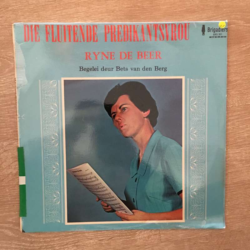 Ryne De Beer - DIe Fluitende Predikantsvrou - Vinyl LP Record - Very-Good+ Quality (VG+)
