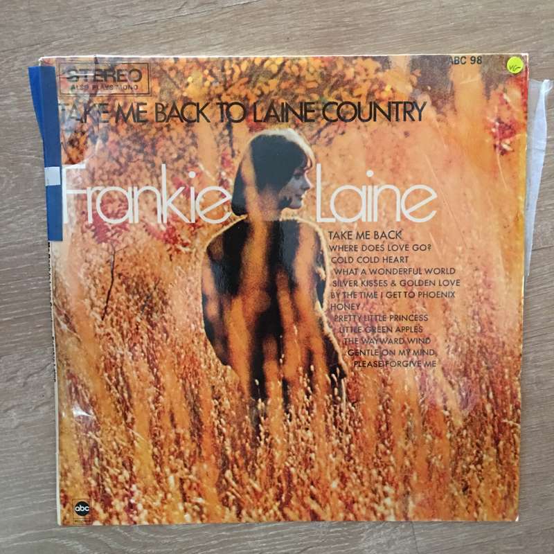 Frankie Laine - Take Me Back To Laine Country - Vinyl LP Record - Opened  - Very-Good- Quality (VG-)