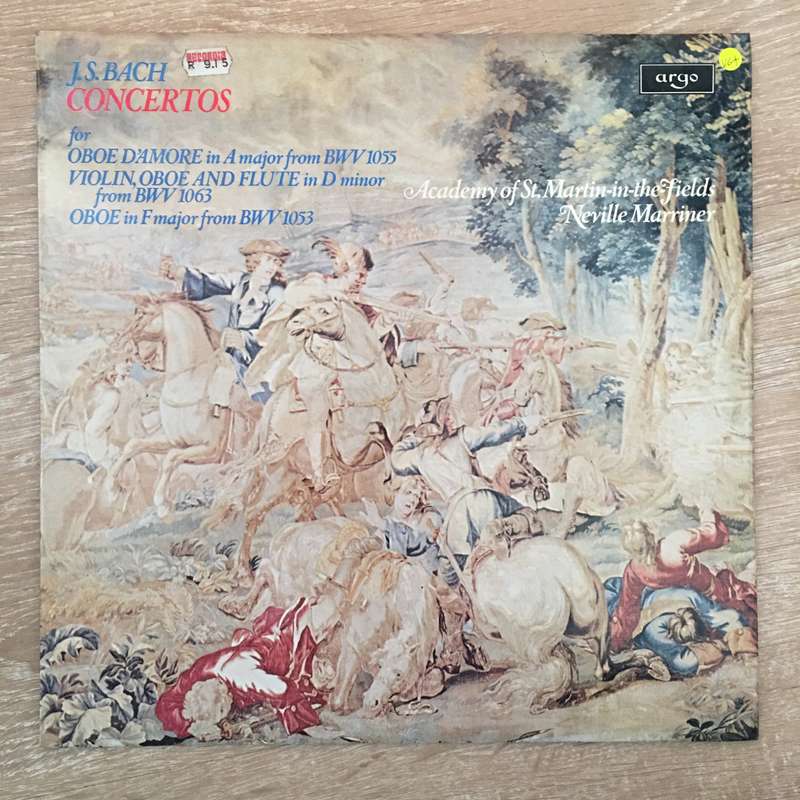 J.S. Bach - Academy Of St. Martin-in-the-Fields, Neville Marriner  Concertos - Vinyl LP ...