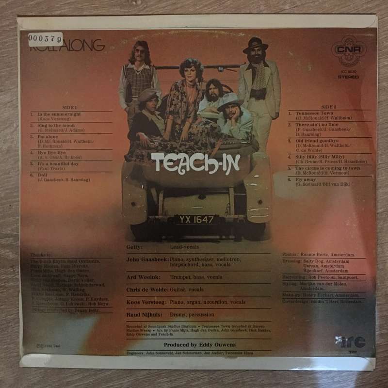 Teach-In  Roll Along  - Vinyl LP Record  - Opened  - Very-Good+ Quality (VG+)