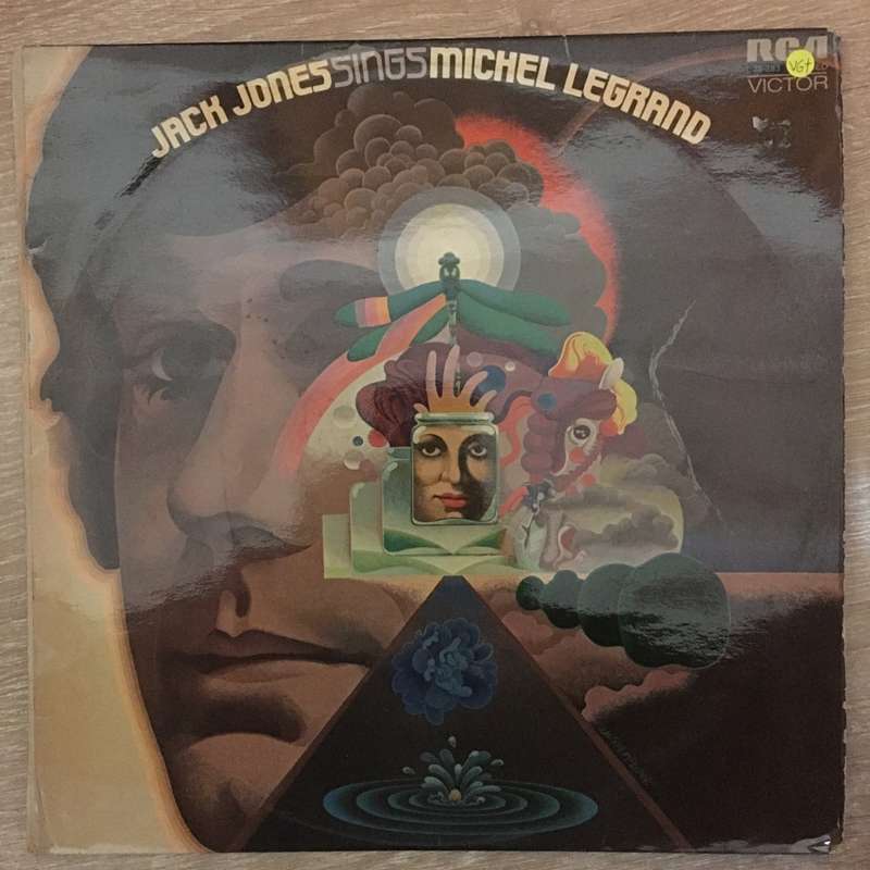 Jack Jones  Sings Michel Legrand  - Vinyl LP Record  - Opened  - Very-Good+ Quality (VG+)