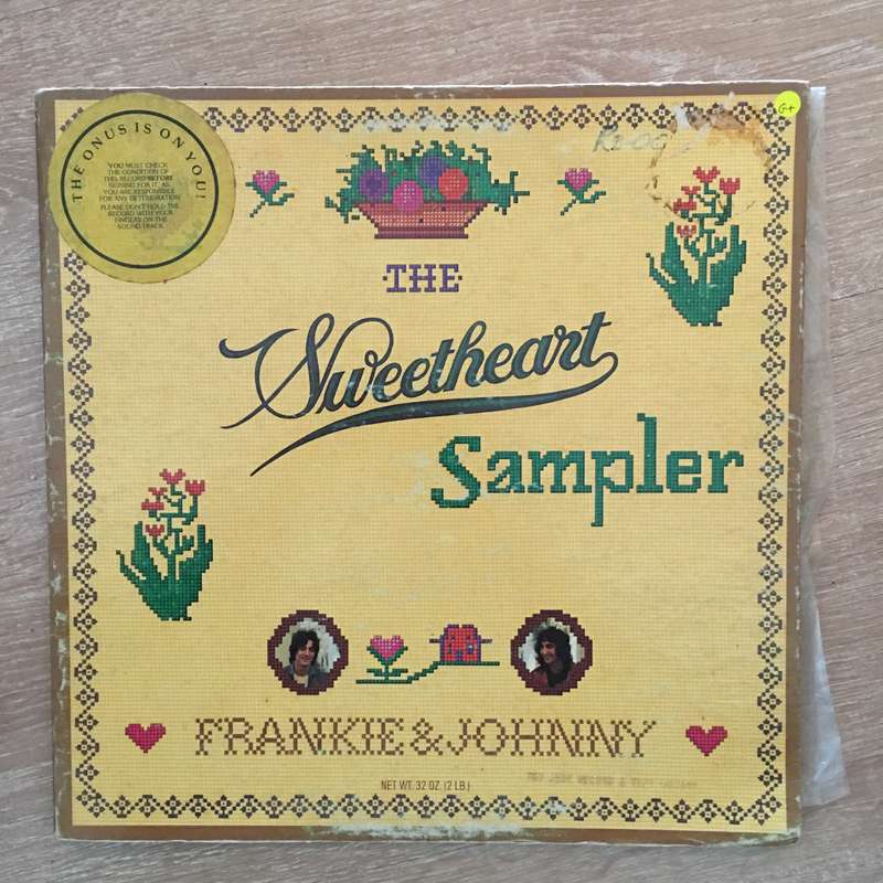 Frankie & Johnny  The Sweetheart Sampler - Vinyl LP Record - Opened  - Good+ Quality (G+)