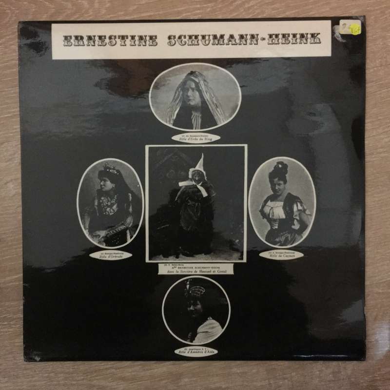 Ernestine Schumann-Heink - Vinyl LP Record  - Opened  - Very-Good+ Quality (VG+)