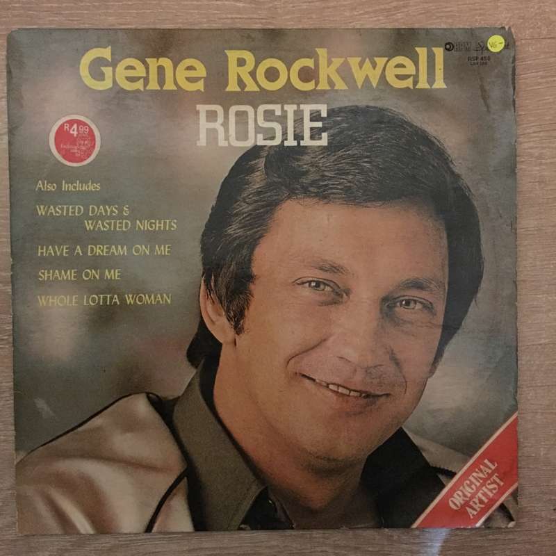 Gene Rockwell - Rosie - Vinyl LP Record - Opened  - Very-Good- Quality (VG-)
