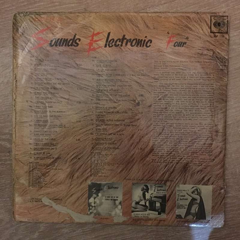 Dan Hill - Sounds Electronic Four - 4  - Vinyl LP Record - Opened  - Very-Good Quality (VG)