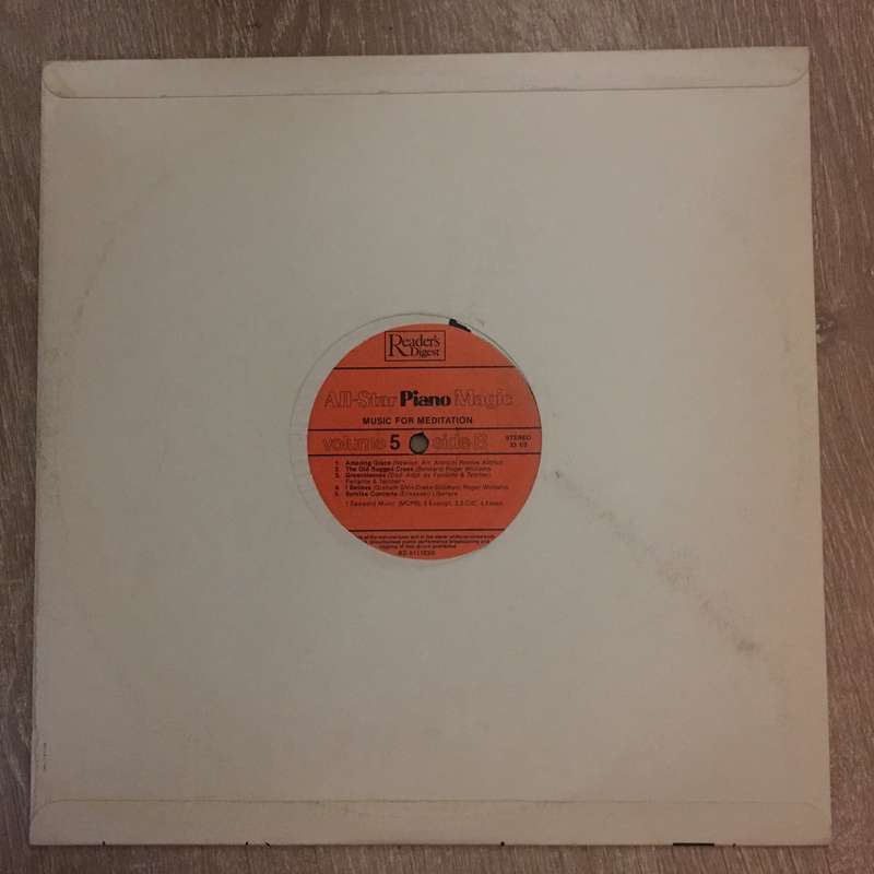 Reader's Digest - All Star Piano Magic - The Gentle Touch - Vol 5 - Vinyl LP Record  - Opened  - ...