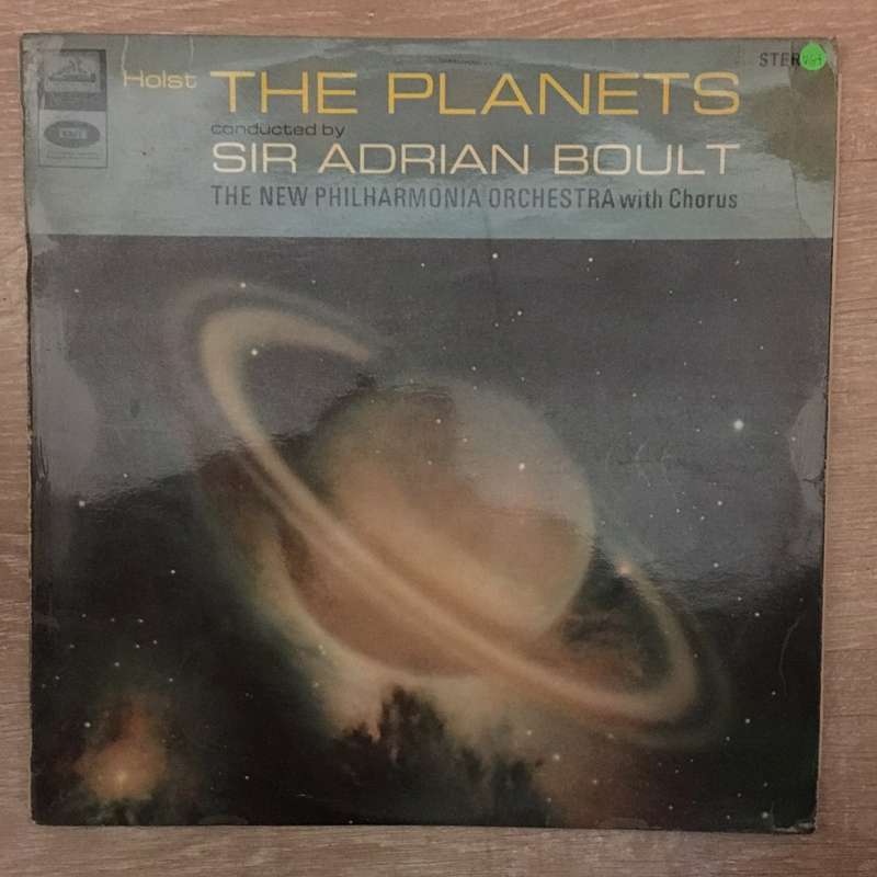 Sir Adrian Boult - The Planets - Vinyl LP Record  - Opened  - Very-Good+ Quality (VG+)