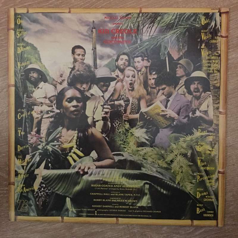 Kid Creole And The Coconuts  Off The Coast Of Me - Vinyl LP Record  - Opened  - Very-Good+ ...